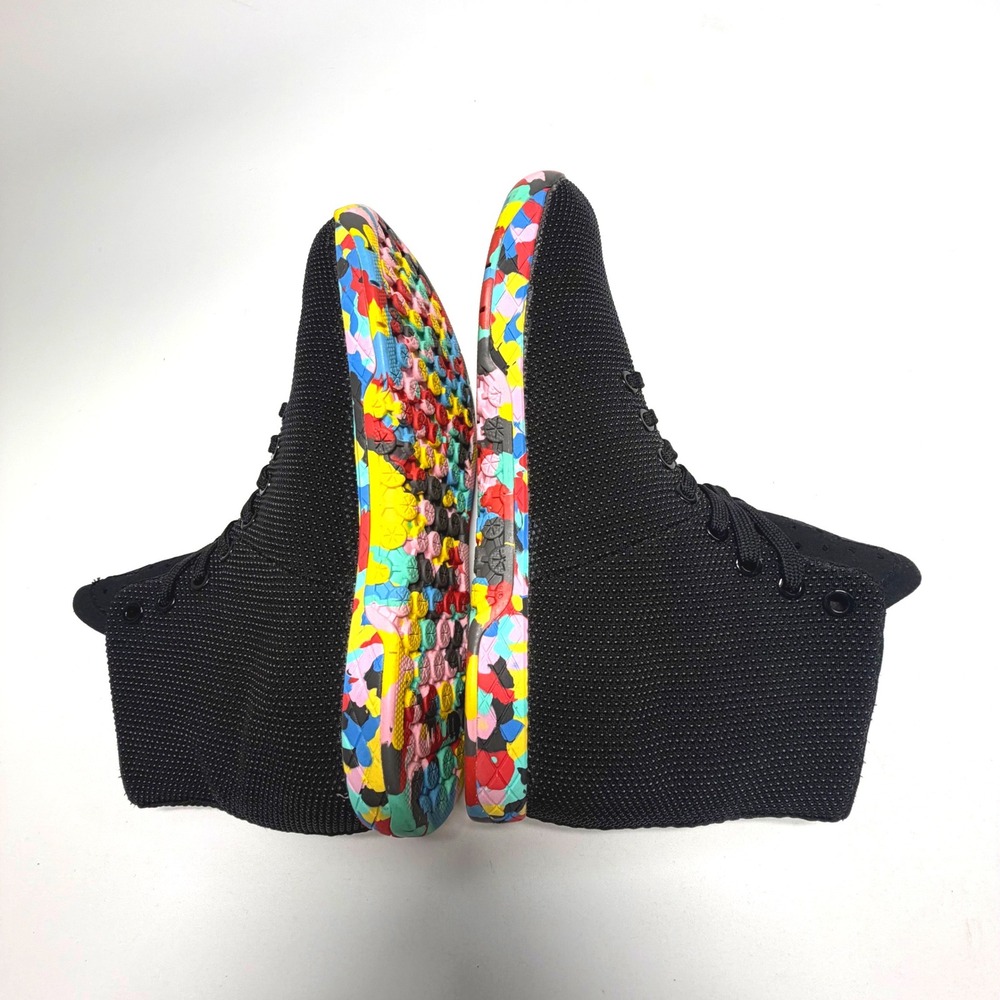 NOBULL High Top Trainer Shoes Black Speckled Sole Mens 8 Womens 9.5 - Picture 6 of 10